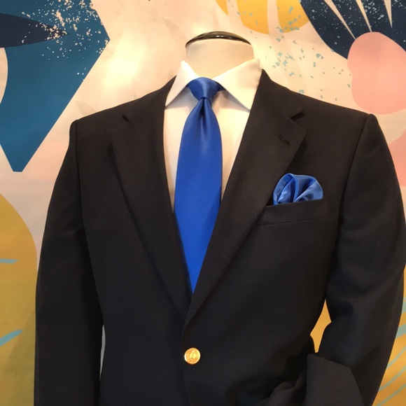 Hart Schaffner Marx Blue Blazer - Picture 16 of 16